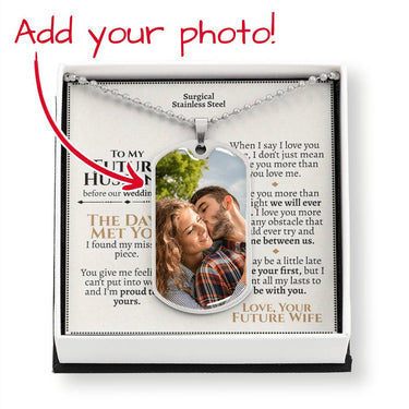 Future Husband Morse Code Necklace - Love You This Much